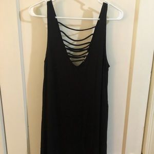 Strappy Tank Dress Black m